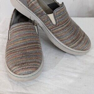 Dansko Multicolor Woven Slip-On Loafer/Sneaker.